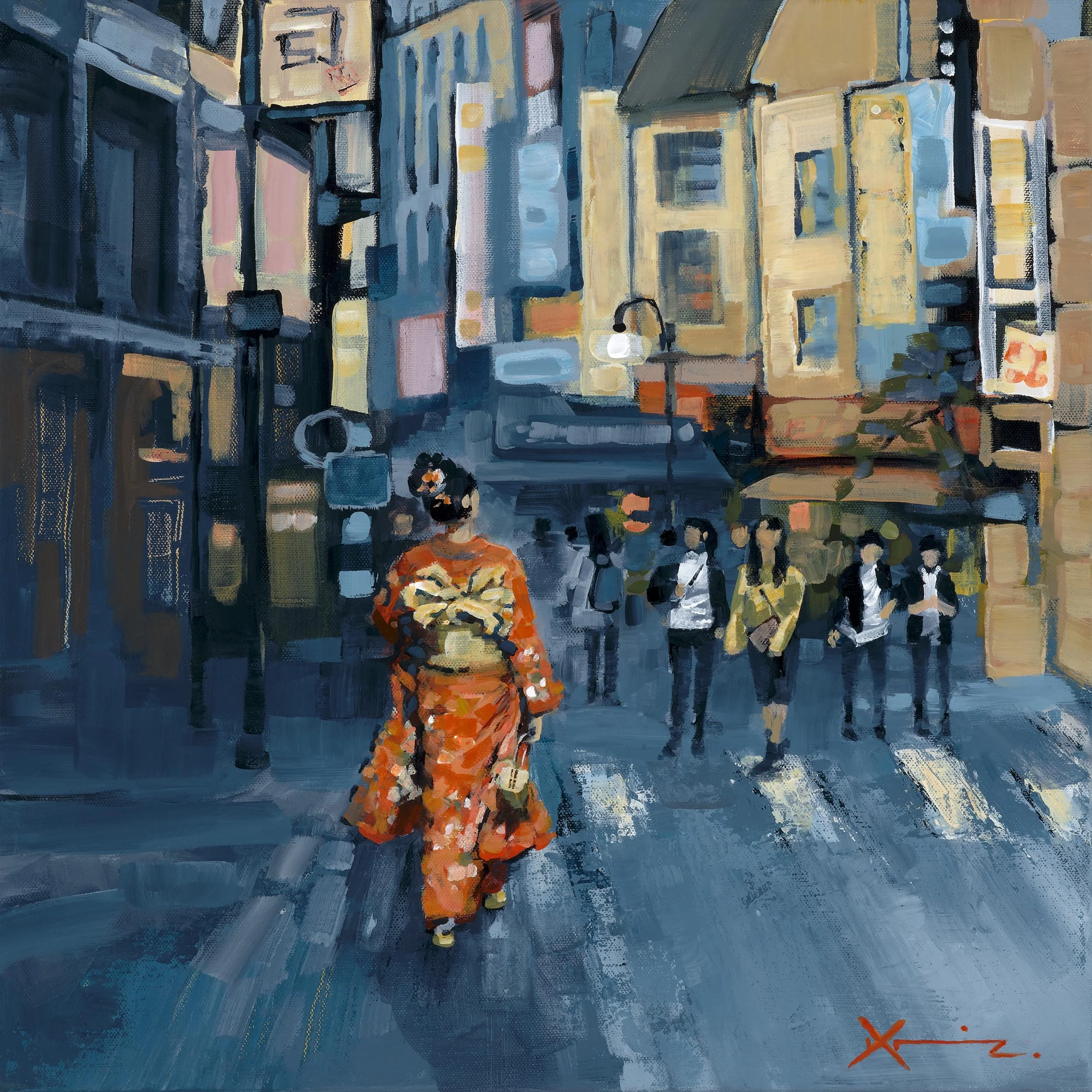 Original acrylic paintings and giclée fine art reproductions.